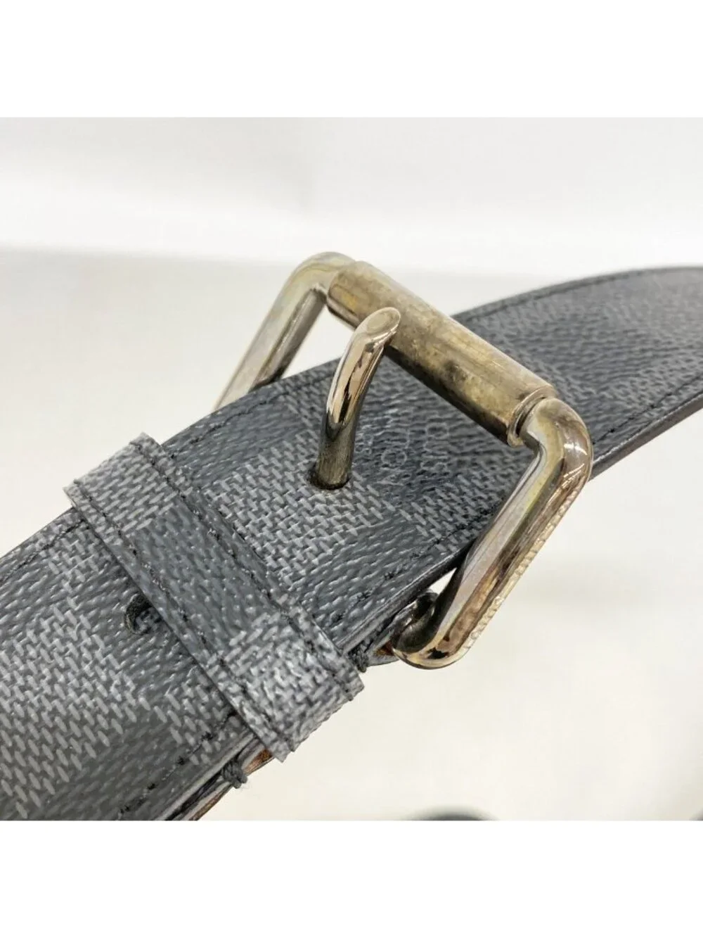 Louis Vuitton Waist Bag Damier Graphite Ceinture Pochette Homme Black
